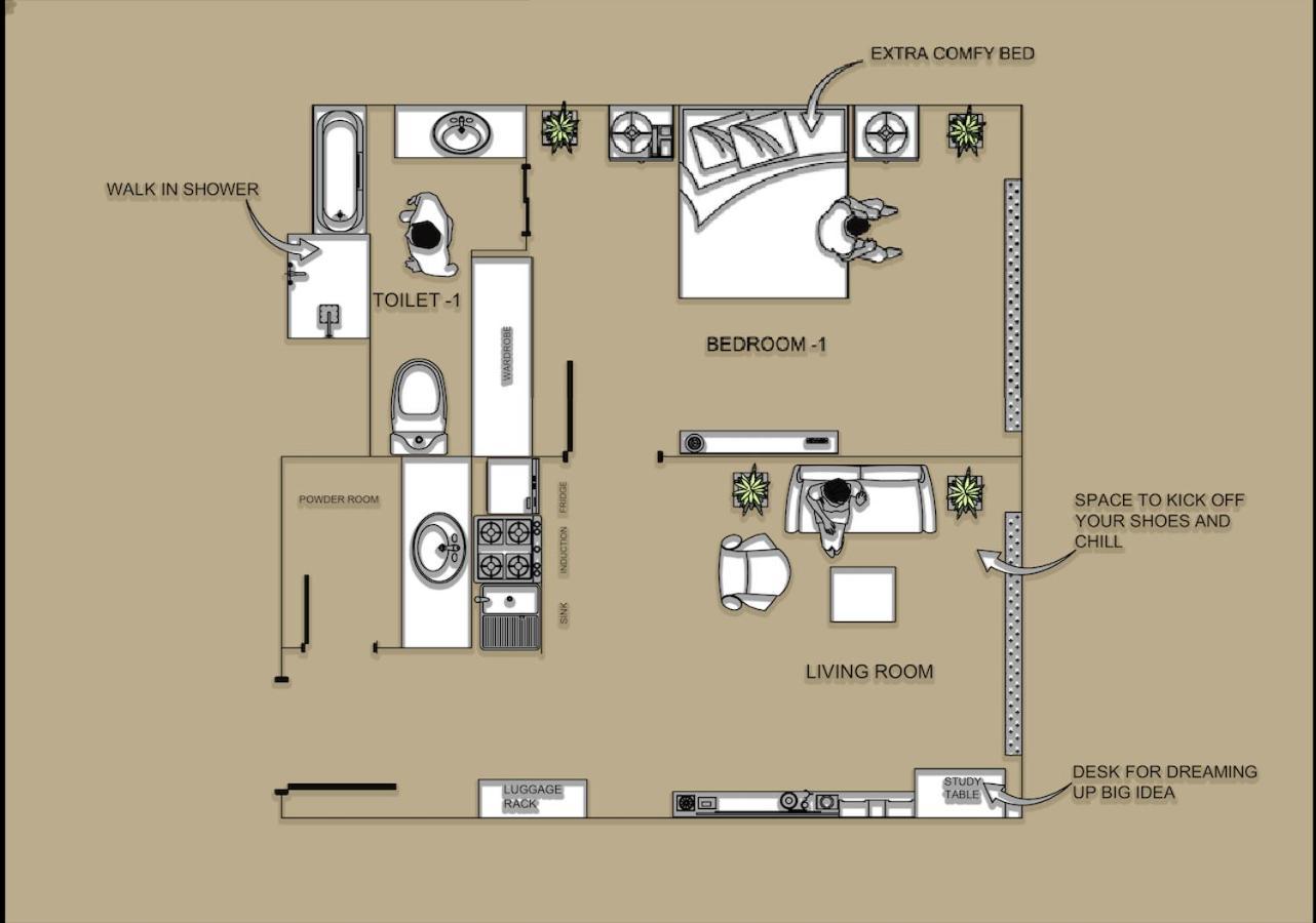 Boutique Hotel By One Tree Gurgaon Exteriör bild